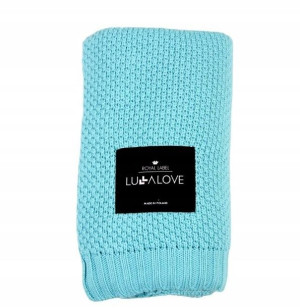 Bambusowy Koc 80x100cm Lazur Lullalove