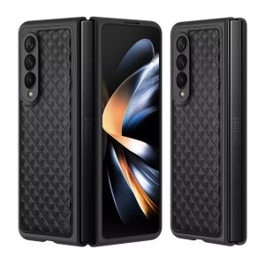Dux Ducis Venice etui Samsung Galaxy Z Fold 4 skórzany pokrowiec czarne