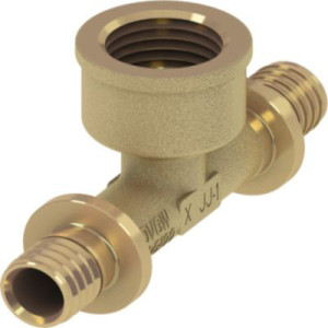 Trójnik 25x 1/2"x 25 90° GW mosiądz TECE FLEX 769522