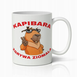 Kubek Kapibara Śmieszny Prezent Na Urodziny Słodka