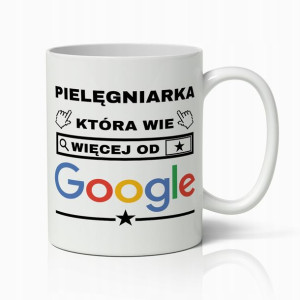 Kubek Premium Prezent Dla Pielęgniarki Która Wie