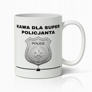 Kubek Premium Prezent Dla Super Policjanta