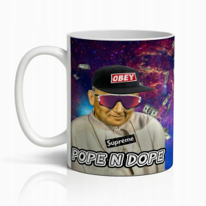 Kubek Śmieszny Papież 2137 Papaj Jan Paweł Ii