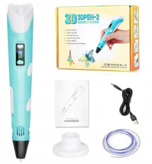 Długopis Drukarka 3d Pen Zestaw + Wkłady 9 Metrów