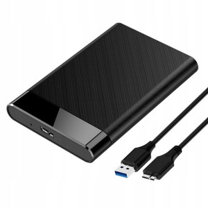 Obudowa Dysku Hdd 2,5 Alu Usb 3.0 Sata Etui Kabel
