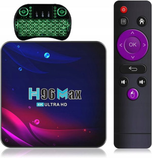 Smart Tv Box H96 Max Ultra Hd 4k 4 64gb Android 11