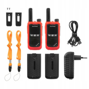 2x Krótkofalówka Baofeng BF-T17 walkie talkie + FM