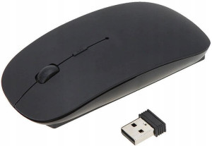 Mysz optyczna bezprzewodowa myszka ultra SLIM