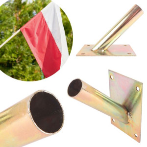 Uchwyt Do Flag Flagi Na Flagę Ocynk 1 Ramienny