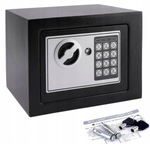 Sejf Kasetka Na Zamek Elektroniczny Cyfrowy Szyfr