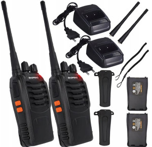 2 x Baofeng BF-888s HT Walkie-talkie PMR Nowa wers