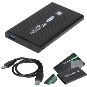 Obudowa Dysku Hdd 2,5 Alu Usb 3.0 Sata Etui Kabel