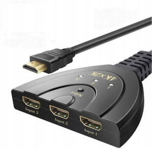 SWITCH Rozdzielacz HDMI 3 w 1 3D 4K*2K Wwa
