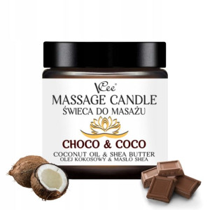 Świeca do masażu Naturalna VCee CHOCO & COKO