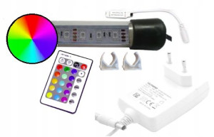 Oświetlenie akwarium RGB DEKORACYJNE 200cm