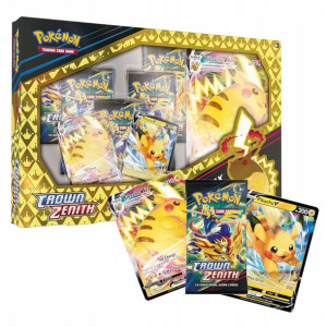 Pokemon Tcg Zestaw Crown Zenith Pikachu Vmax Karty