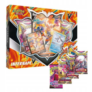 Pokemon Tcg Zestaw Infernape V Box Karty Boostery
