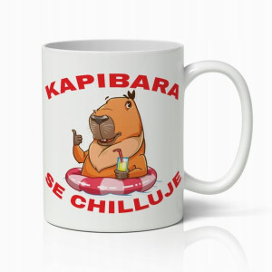 Kubek Kapibara Śmieszny Prezent Na Urodziny Chill