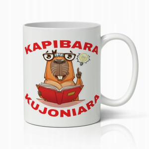 Kubek Kapibara Śmieszny Prezent Na Urodziny Nauka