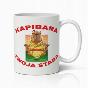 Kubek Kapibara Śmieszny Prezent Na Urodziny Słodka
