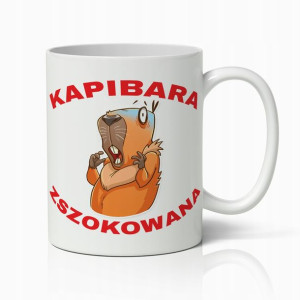 Kubek Kapibara Śmieszny Prezent Na Urodziny Słodka