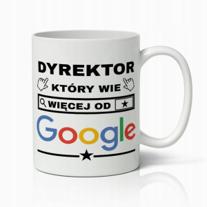 Kubek Premium Prezent Dla Dyrektora Który Wie