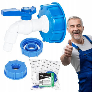 Zawór Kran Do Mauzera Zbiornika Z Gwintem Ibc S60