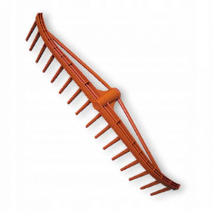 Grabie tradycyjne PVC do siana 16 zębów Grabki