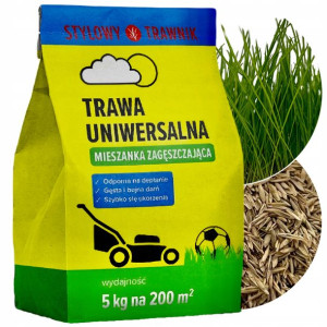 TRAWA Uniwersalna Nasiona Zagęszczająca Trawnik5kg