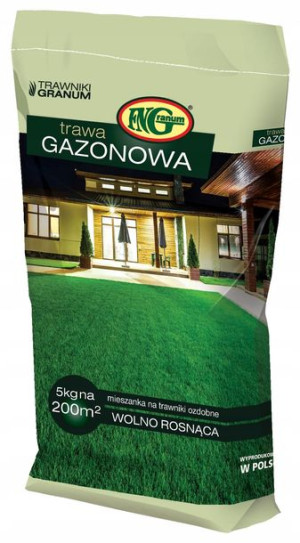 Trawa Ogrodowa Ozdobna Gazonowa 5kg Wolnorosnąca