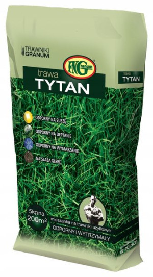 Trawa Ogrodowa Tytan Do Trudnych Gleb Suchych 5kg