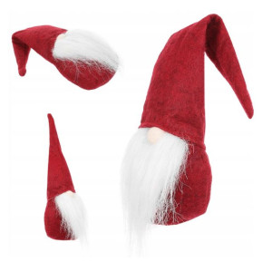 Skrzat Świąteczny Choinkowy Krasnal Gnom 30cm Duzy