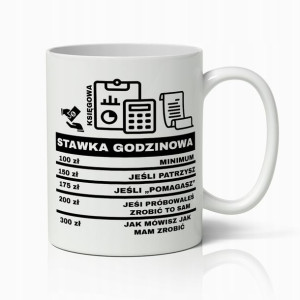 Kubek Premium Śmieszny Prezent Dla Księgowej 1