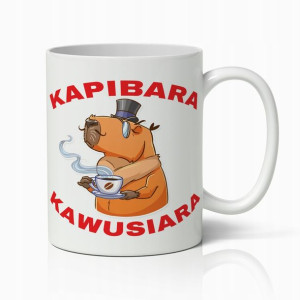 Kubek Kapibara Śmieszny Prezent Na Urodziny Kawa