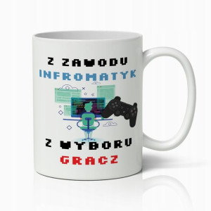 Kubek Premium Dla Informatyka Gracza Do Pracy