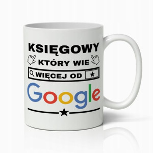 Kubek Premium Prezent Dla Księgowego Który Wie