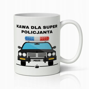 Kubek Premium Prezent Dla Super Policjanta