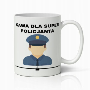 Kubek Premium Prezent Dla Super Policjanta