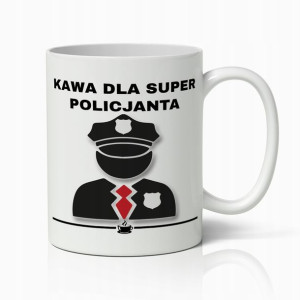 Kubek Premium Prezent Dla Super Policjanta