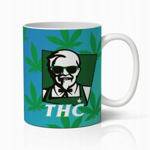 Kubek Prezent Dla Palacza 420 Marihuana Joint Thc