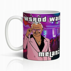 Kubek Biały PAPIEŻ 2137 Jan Paweł II WadoVice GTA