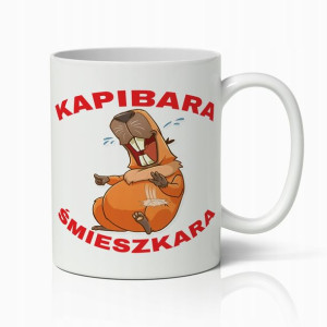 Kubek Kapibara Śmieszny Prezent Na Urodziny Słodka
