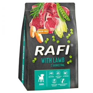 Rafi Pies Junior Sucha Karma dla Psa z Jagnięciną 3kg