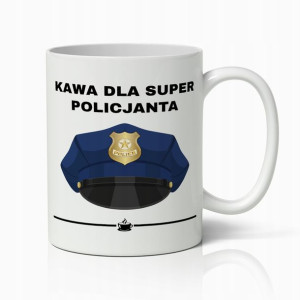Kubek Premium Prezent Dla Super Policjanta