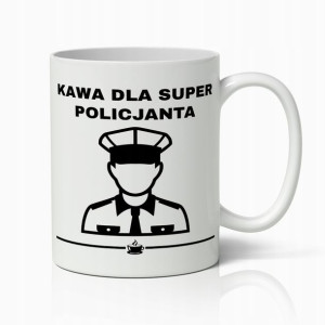 Kubek Premium Prezent Dla Super Policjanta