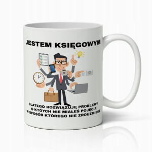 Kubek Premium Śmieszny Prezent Dla Księgowego