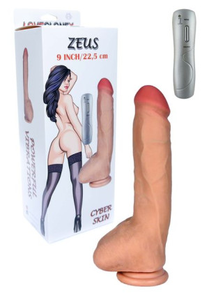 Dildo Penis Z Cyberskóry Naturalny 7trybów 25cm