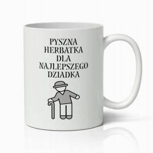 Kubek Biały Z Nadrukiem Prezent Na Dzień Dziadka 5