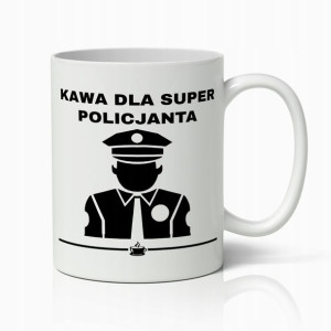 Kubek Premium Prezent Dla Super Policjanta