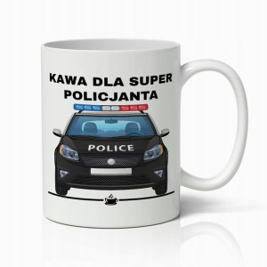 Kubek Premium Prezent Dla Super Policjanta